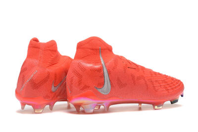 Nike Phantom Luna Elite UN FG High-Tops Football Boots - Red/Silver/Gold