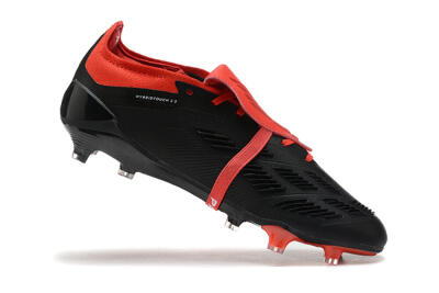 Adidas Predator Elite Foldover Tongue FG Low-Tops Football Boots - Black/White/Red
