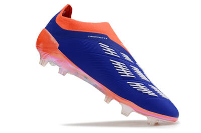 Adidas Predator Accuracy+ FG Low-Tops Football Boots - Blue/White/Red