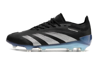Adidas Predator Accuracy.1 FG Low-Tops Football Boots - Black/Silver/Blue