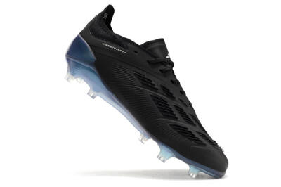 Adidas Predator Accuracy.1 FG Low-Tops Football Boots - Black/Silver/Blue