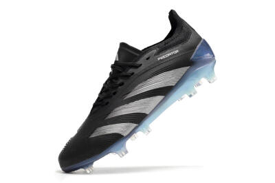 Adidas Predator Accuracy.1 FG Low-Tops Football Boots - Black/Silver/Blue