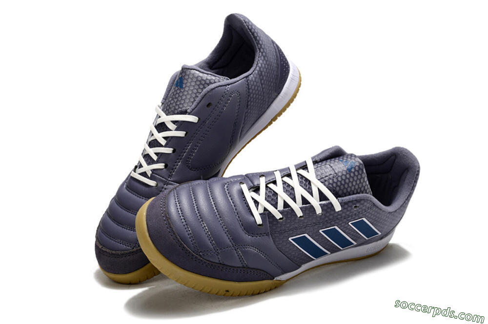 Adidas Top Sala IC Low-Tops Football Shoes - Purple/Blue/White 3