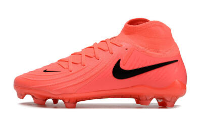 Nike Phantom Luna 2 Elite LV8 FG High-Tops Football Boots - Red/Black/Pink