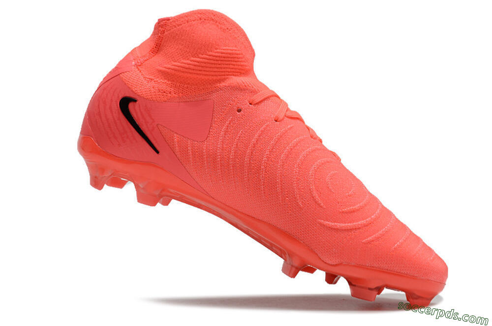 Nike Phantom Luna 2 Elite LV8 FG High-Tops Football Boots - Red/Black/Pink 4