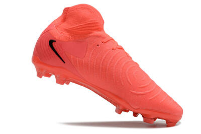 Nike Phantom Luna 2 Elite LV8 FG High-Tops Football Boots - Red/Black/Pink