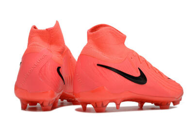Nike Phantom Luna 2 Elite LV8 FG High-Tops Football Boots - Red/Black/Pink