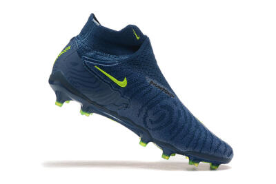 Nike Phantom GX Elite FG High-Tops Football Boots - Blue/Yellow