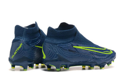 Nike Phantom GX Elite FG High-Tops Football Boots - Blue/Yellow