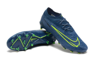 Nike Phantom GX Elite FG Low-Tops Football Boots - Blue/Yellow