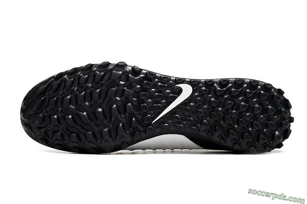 Nike Phantom Luna Elite TF Low-Tops Football Shoes - White/Black/Gold 6