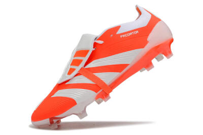Adidas Predator Elite Foldover Tongue FG Low-Tops Football Boots - Orange/White