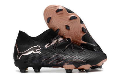 Puma Future Ultimate FG High-Tops Football Boots - Black/Gold
