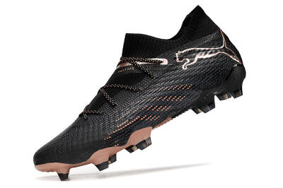 Puma Future Ultimate FG High-Tops Football Boots - Black/Gold