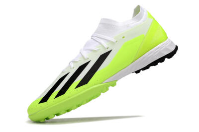 Adidas X Crazyfast.3 TF Low-Tops Football Shoes - White/Black/Yellow