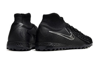 Nike Phantom Luna Elite NU TF High-Tops Football Shoes - Black/White/Blue