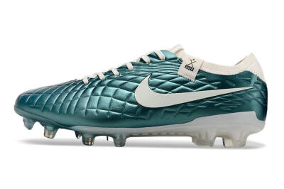 Nike Tiempo Legend 10 Elite FG Low-Tops Football Boots - Jade/White