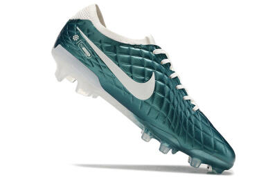Nike Tiempo Legend 10 Elite FG Low-Tops Football Boots - Jade/White