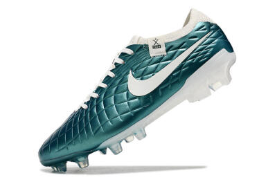 Nike Tiempo Legend 10 Elite FG Low-Tops Football Boots - Jade/White