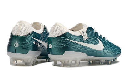 Nike Tiempo Legend 10 Elite FG Low-Tops Football Boots - Jade/White