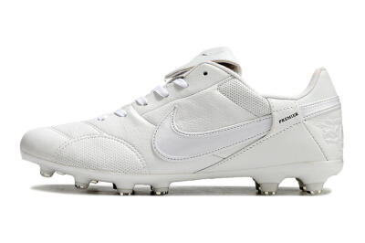 Nike Premier 3 FG Low-Tops Football Boots - White/Black