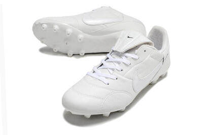 Nike Premier 3 FG Low-Tops Football Boots - White/Black