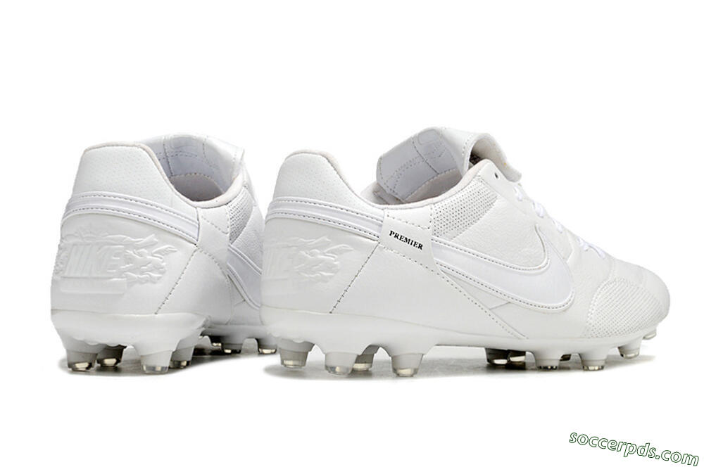 Nike Premier 3 FG Low-Tops Football Boots - White/Black 6
