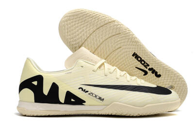 Nike Air Zoom Mercurial Vapor 15 Academy IC Low-Tops Football Shoes - Beige/Black