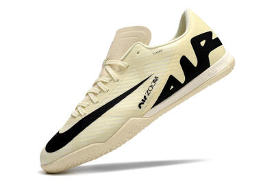 Nike Air Zoom Mercurial Vapor 15 Academy IC Low-Tops Football Shoes - Beige/Black
