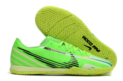 Nike Air Zoom Mercurial Vapor 15 Academy IC Low-Tops Football Shoes - Green/Black/Yellow