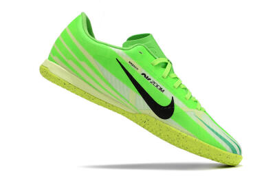 Nike Air Zoom Mercurial Vapor 15 Academy IC Low-Tops Football Shoes - Green/Black/Yellow