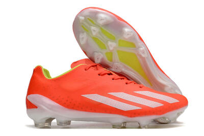 Adidas X Crazyfast.1 FG Low-Tops Football Boots - Red/White/Yellow