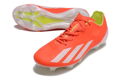 Adidas X Crazyfast.1 FG Low-Tops Football Boots - Red/White/Yellow