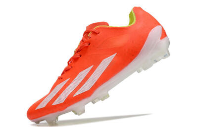 Adidas X Crazyfast.1 FG Low-Tops Football Boots - Red/White/Yellow