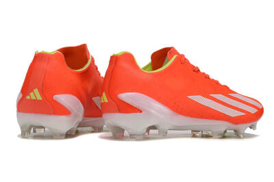 Adidas X Crazyfast.1 FG Low-Tops Football Boots - Red/White/Yellow
