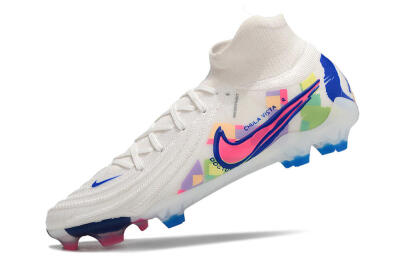 Nike Phantom Luna Elite FG High-Tops Football Boots - White/Rainbow