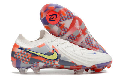 Nike Phantom Luna 2 Elite Olympics 2024 FG Low-Tops Football Boots - White/Multicolor