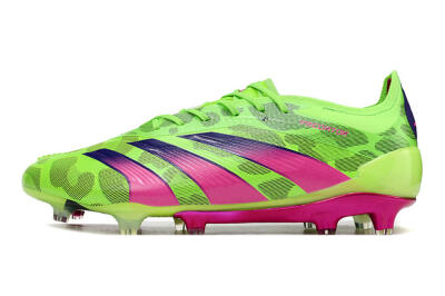 Adidas Predator Accuracy.1 FG Low-Tops Football Boots - Green/Yellow/Purple