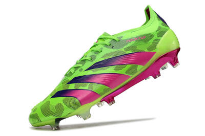 Adidas Predator Accuracy.1 FG Low-Tops Football Boots - Green/Yellow/Purple