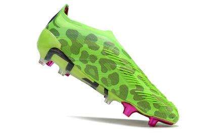 Adidas Predator Accuracy+ FG Low-Tops Football Boots - Green/Purple/Yellow