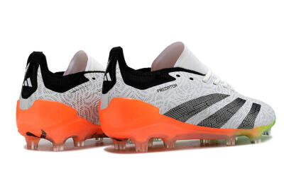 Adidas Predator Accuracy.1 FG Low-Tops Football Boots - White/Black/Orange