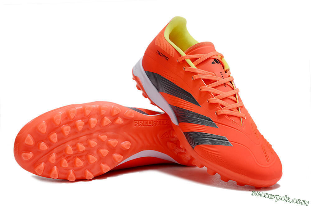 Adidas Predator Elite TF Low-Tops Football Shoes - Red/Black/White 3
