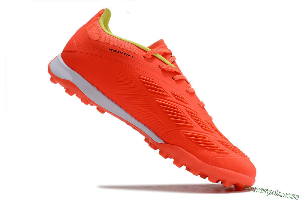 Adidas Predator Elite TF Low-Tops Football Shoes - Red/Black/White 4