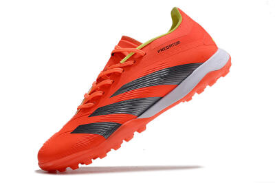 Adidas Predator Elite TF Low-Tops Football Shoes - Red/Black/White