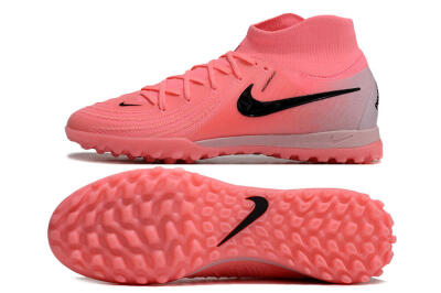 Nike Phantom Luna 2 Elite TF High-Tops Football Shoes - Pink/Black/White