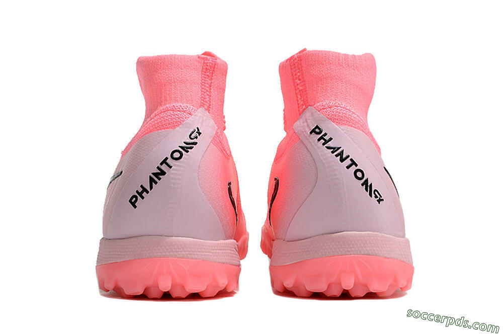 Nike Phantom Luna 2 Elite TF High-Tops Football Shoes - Pink/Black/White 5