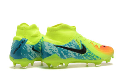 Nike Phantom Luna Elite NU FG High-Tops Football Boots - Yellow/Orange/Black