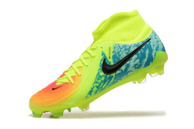 Nike Phantom Luna Elite NU FG High-Tops Football Boots - Yellow/Orange/Black