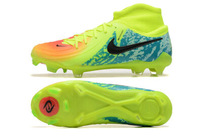 Nike Phantom Luna Elite NU FG High-Tops Football Boots - Yellow/Orange/Black