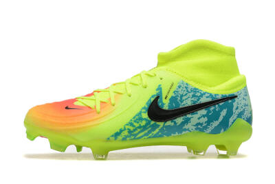 Nike Phantom Luna Elite NU FG High-Tops Football Boots - Yellow/Orange/Black